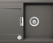Мойка SCHOCK ETON 50D Cristadur серебристый камень 765х510