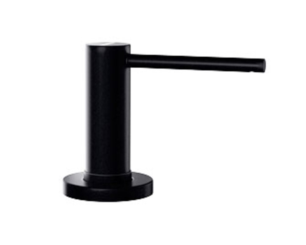 Дозатор мыла (Schock) Samo Black Edition черный матовый