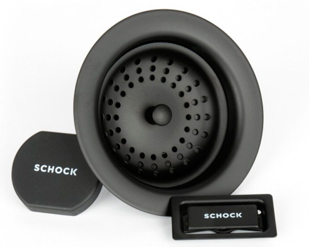 Комплект фурнитуры SCHOCK, BLACK EDITION, для моек SOHO 50, SOHO 60