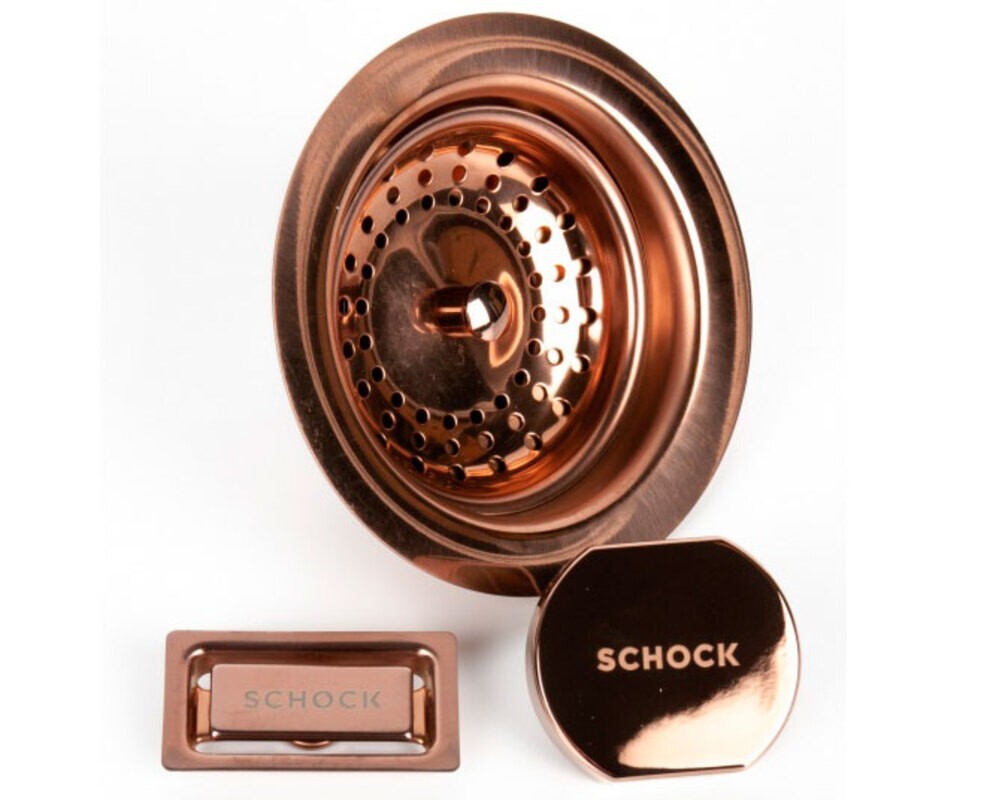 Комплект фурнитуры SCHOCK, медь, для моек SOHO 50, SOHO 60
