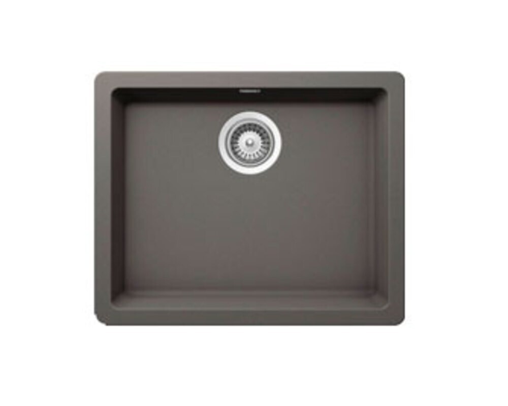 Мойка SCHOCK SOHO 60U Cristadur (подстольный монтаж) серебристый камень 550х430