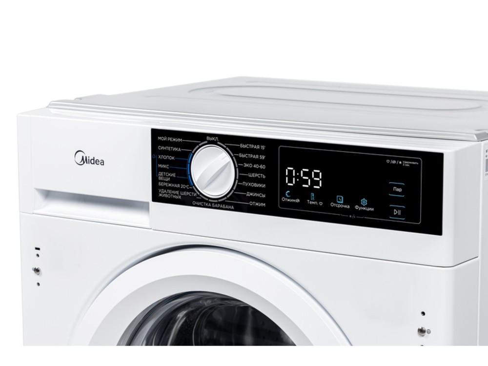 Встраеваемая стиральная машина MIDEA MFA06W80B/W