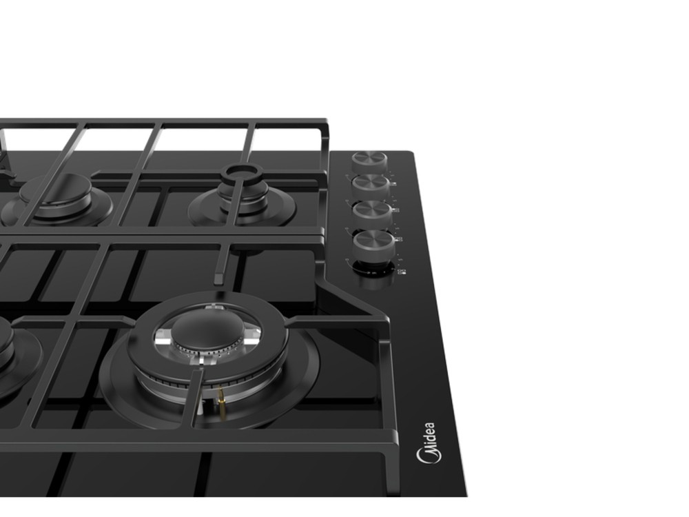 Газовая варочная поверхность MIDEA MG697TGB
