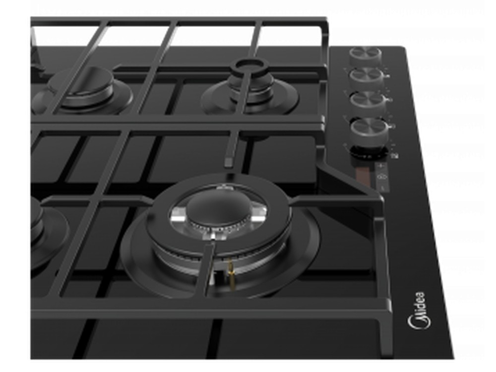 Газовая варочная поверхность MIDEA MG697TTGB