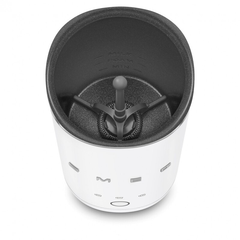 SMEG MFF02WHMEU Вспениватель молока, цвет белый матовый