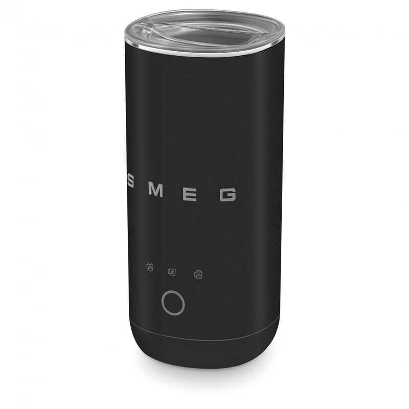 SMEG MFF02BLMEU Вспениватель молока, цвет чёрный матовый