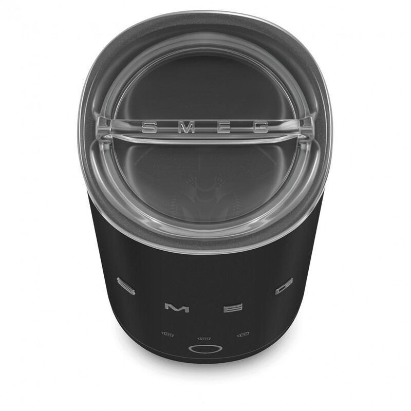 SMEG MFF02BLMEU Вспениватель молока, цвет чёрный матовый
