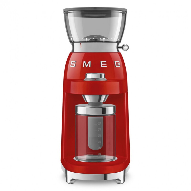 SMEG CGF03RDEU Кофемолка, цвет красный