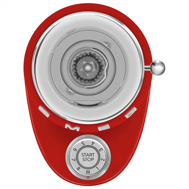 SMEG CGF03RDEU Кофемолка, цвет красный