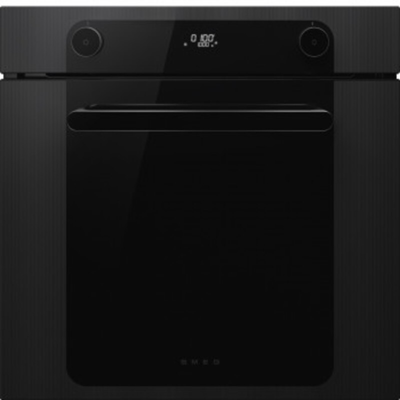 SMEG SFP6201TB Многофункциональный духовой шкаф с пиролизом, 60 см, 10 функций, черное стекло